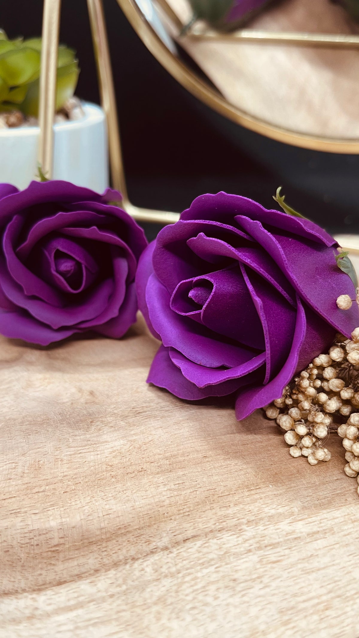 Rose savon
