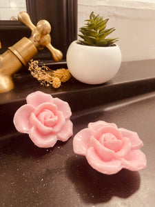 Savon fleur . Rose
