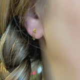 Boucles d’oreilles acier
