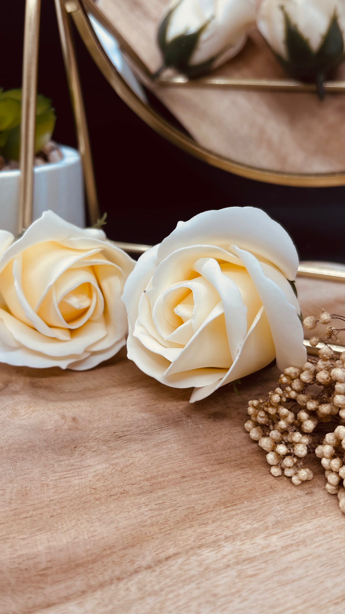Rose savon