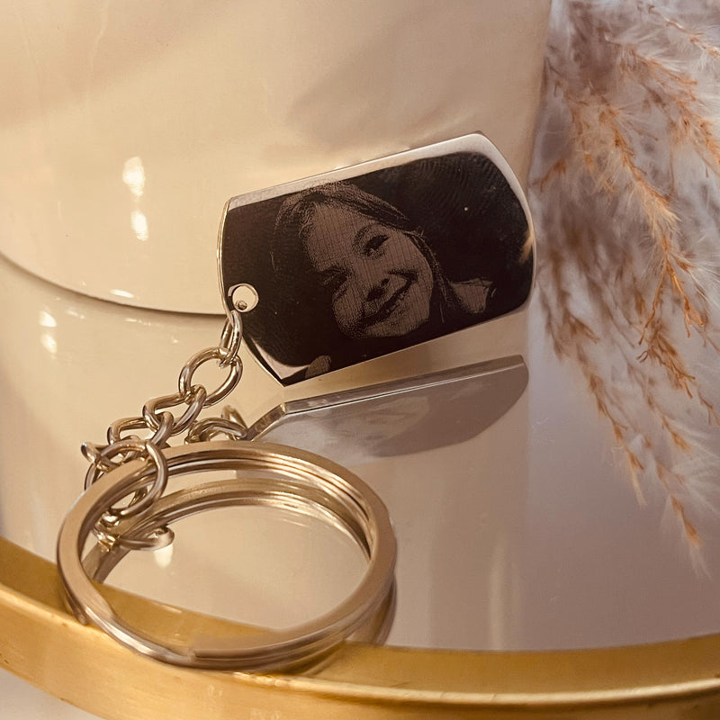 Porte clé Photo personnalisable