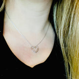 Collier Corazon argent 925