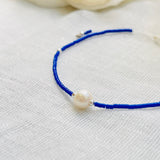 Bracelet création perle naturelle et miyuki