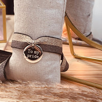 Bracelet élastique personnalisable . Argent 925