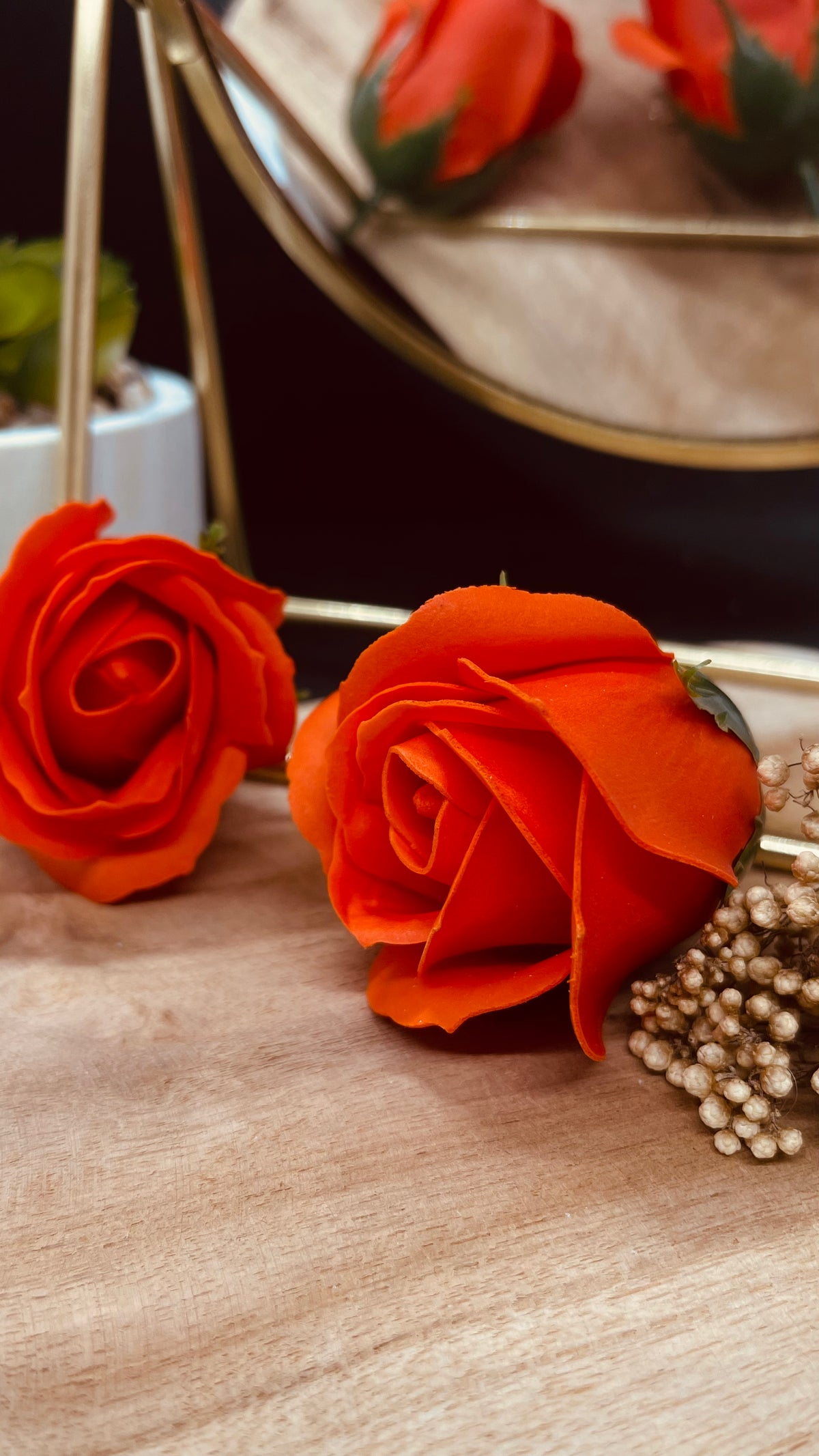 Rose savon