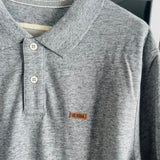 Polo . Ez kexa. Gris. Vintage. Taille M