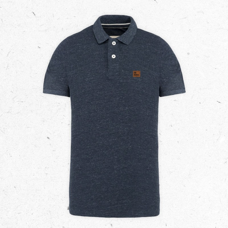 Polo . Ez kexa. Bleu. Vintage. Taille S