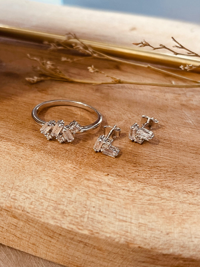 Boucles d’oreille en Argent . Déesse