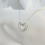 Collier Corazon argent 925